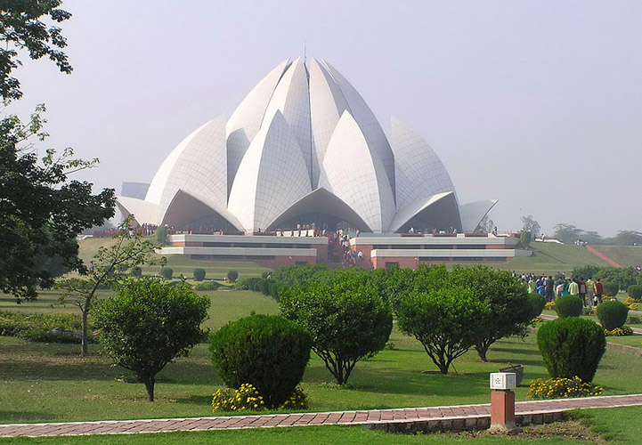 Photo:  Lotus Temple in New Delhi, India